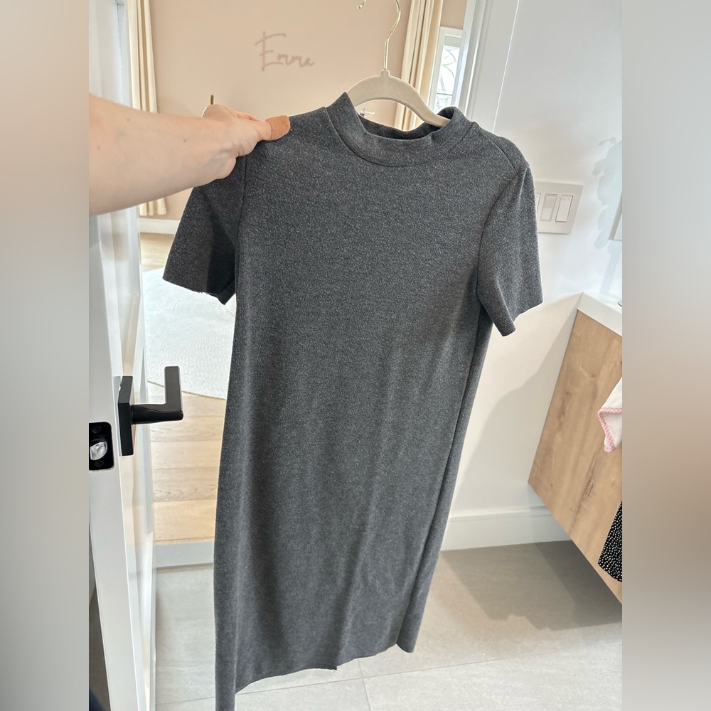 Zara Heather Gray Knit Top